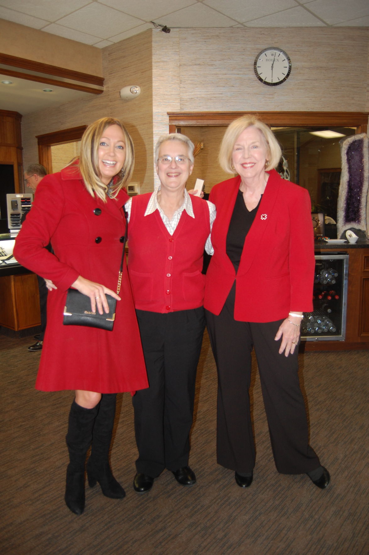 Cheryl Hussain, Leanna Bordner , Karen Hanson